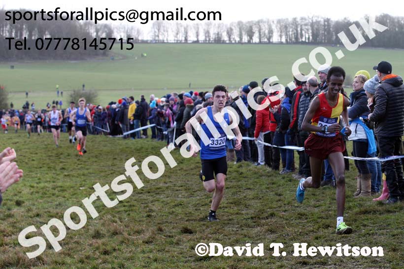 Mens under-17s 2019 British Athletics Inter Counties Cross Country, Prestwood Hall, Loughborough. Photo:  David T. Hewitson/Sports for All Pics